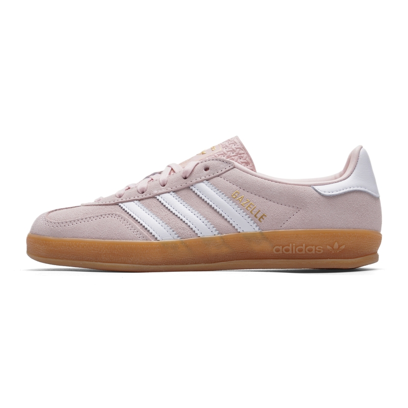Women'S Shoes Pink Adidas - อาดิดาส ออริจินัลส์รองเท้าเทรนนิ่งเยอรมัน รองเท้าผ้าใบผู้หญิงสีชมพู รองเท้าลำลองแนวเรโทร รองเท้ากีฬา