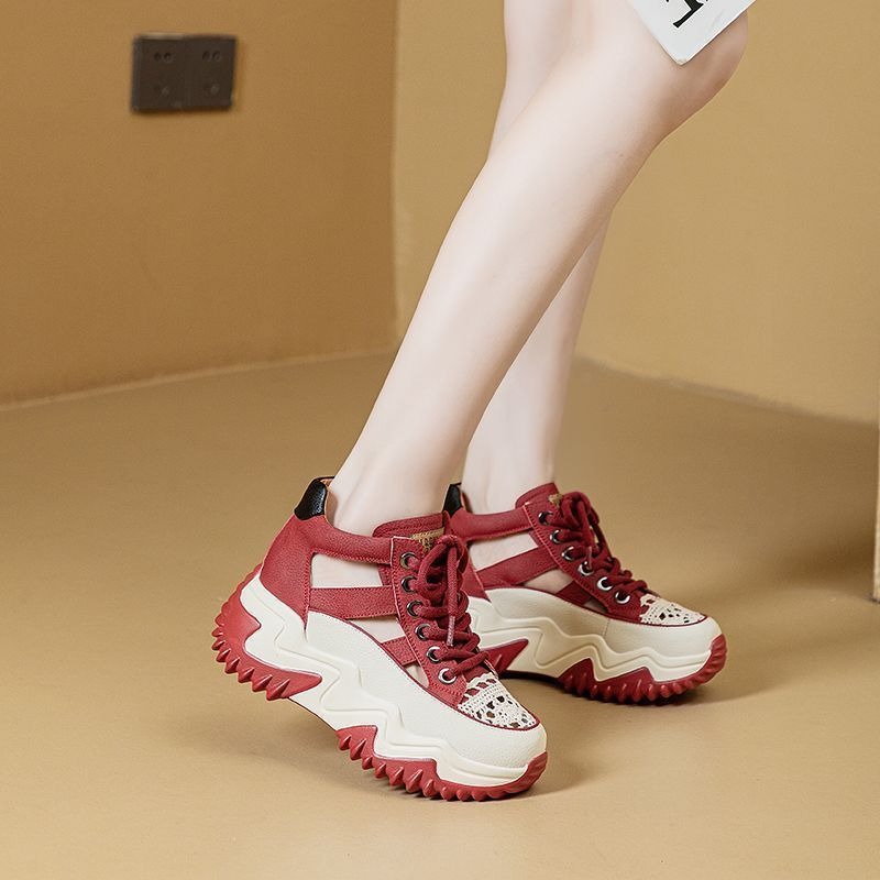 รองเท้าผ้าใบผู้หญิงทรง Chunky  - Women Shoes Size Chart บทวิจารณ์และราคา