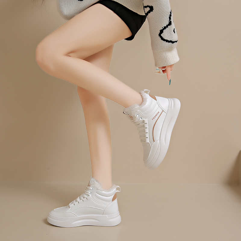 รองเท้าผ้าใบหุ้มข้อสูงแบบผูกเช - Women'S Shoes To Buy บทวิจารณ์และราคา