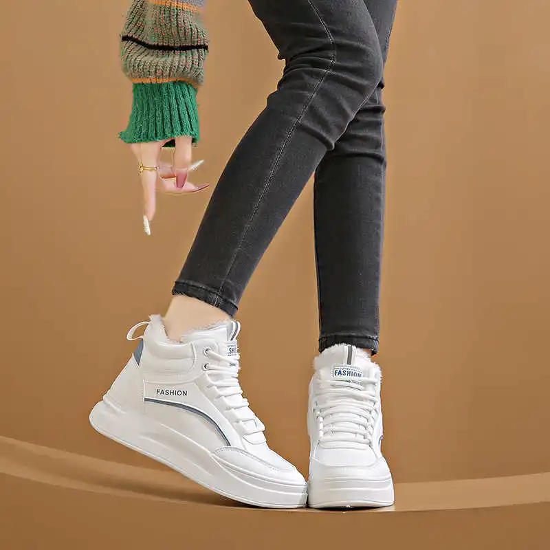 รองเท้าผ้าใบหุ้มข้อสูงแบบผูกเช - Women'S Shoes To Buy บทวิจารณ์และราคา