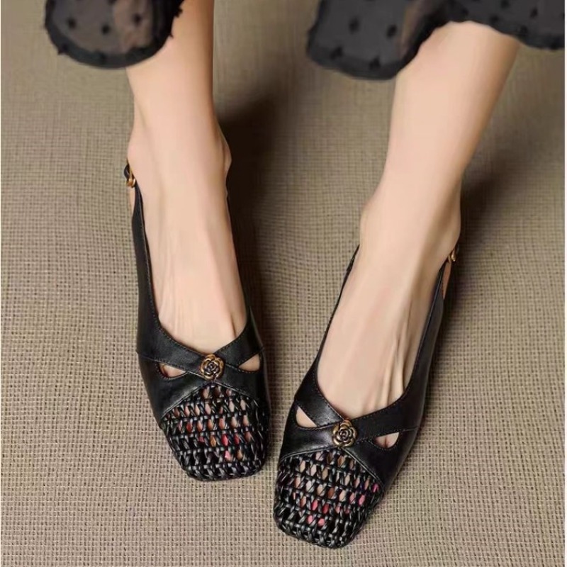 รองเท้าส้นเตารีดแบบปิดหัวสไตล์ - Women Shoes Model บทวิจารณ์และราคา