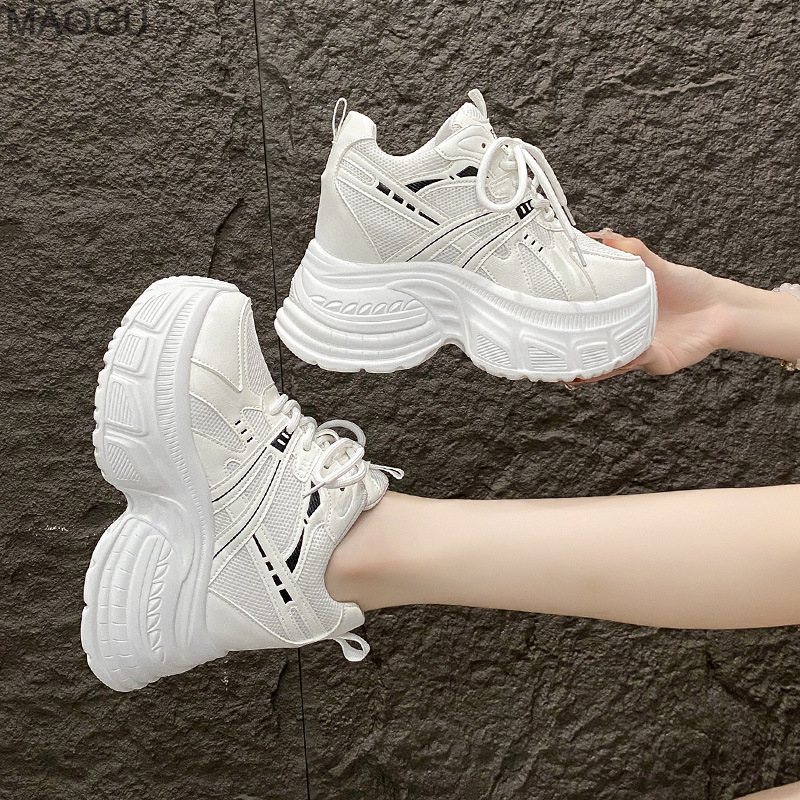 รองเท้าผ้าใบเสริมส้นสูง 10 ซม. - Women Shoes Size Chart บทวิจารณ์และราคา