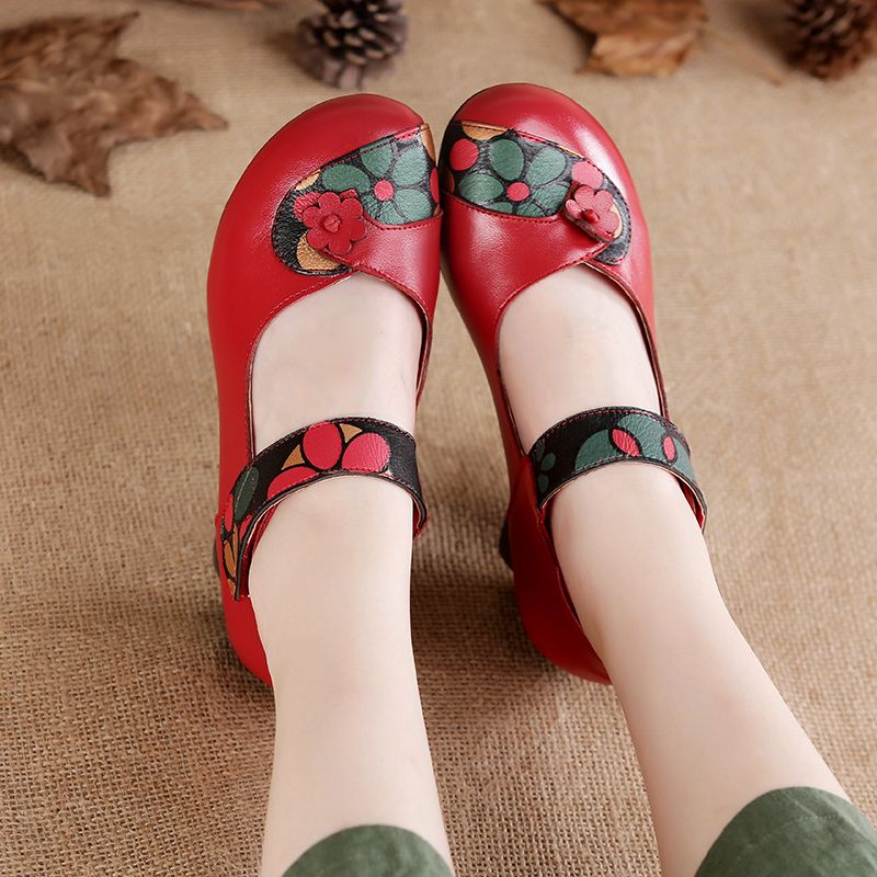รองเท้าส้นเตารีดคุณภาพสูงหรูหร - Leopard Print Heels บทวิจารณ์และราคา