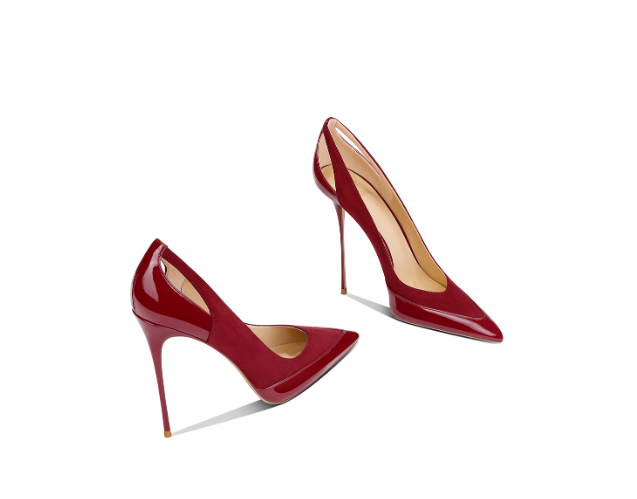 รองเท้าส้นสูงหนังแก้วสีดำแบบให - Women'S Shoes To Buy บทวิจารณ์และราคา