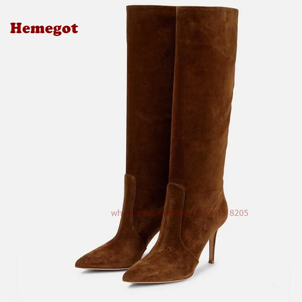 สีน้ําตาล Pointy Toe SLIP บนรอ - Women'S Shoes Vegan บทวิจารณ์และราคา
