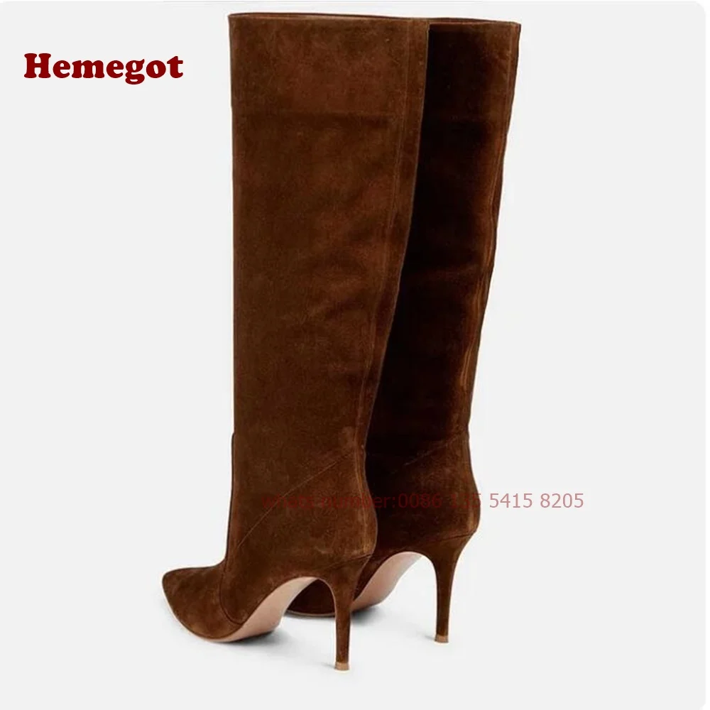 สีน้ําตาล Pointy Toe SLIP บนรอ - Women'S Shoes Vegan บทวิจารณ์และราคา