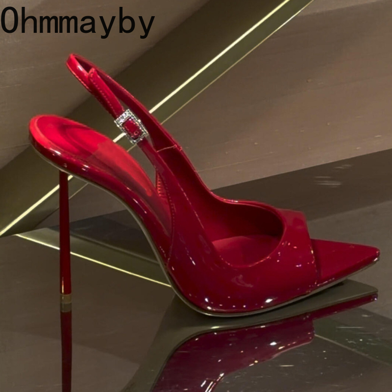 รองเท้าส้นสูงแบบบางเซ็กซี่สำหร - Leopard Print Heels บทวิจารณ์และราคา