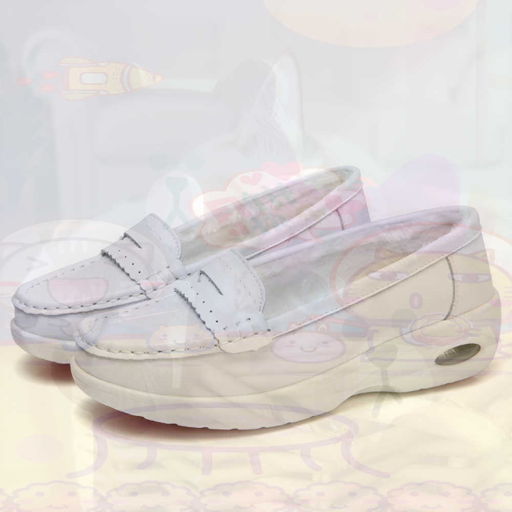 Soft SLIP-ON สตรีขนาดใหญ่รองเท - Women Shoes Brown Colour บทวิจารณ์และราคา