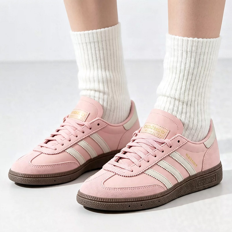 รองเท้าผ้าใบลายใบโคลเวอร์ของแท - Women'S Shoes Pink Adidas บทวิจารณ์และราคา