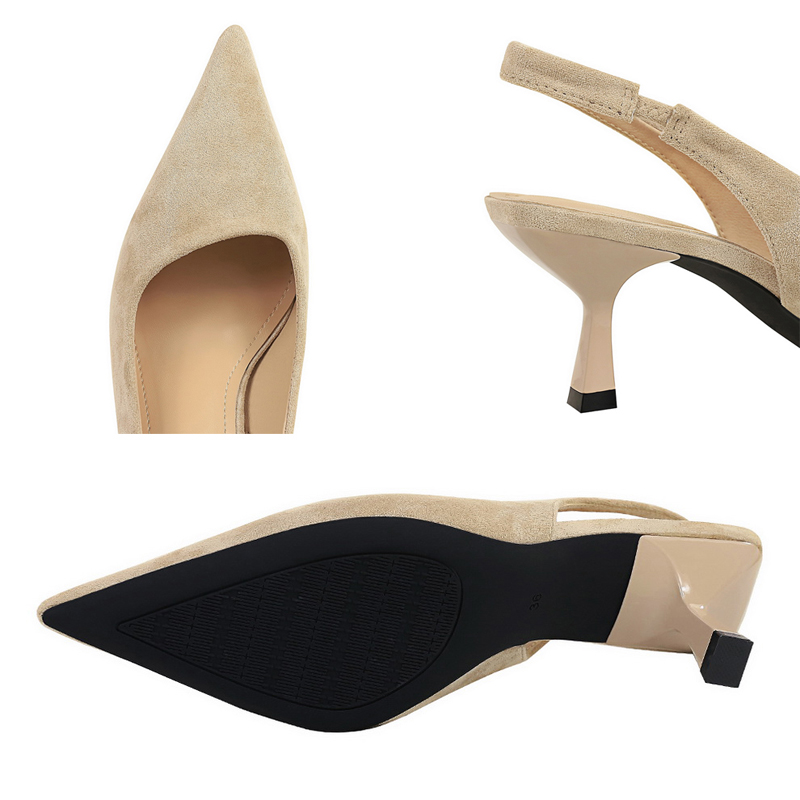 รองเท้าส้นสูงสไตล์ฝรั่งเศสแบบใ - Women Shoes Model บทวิจารณ์และราคา