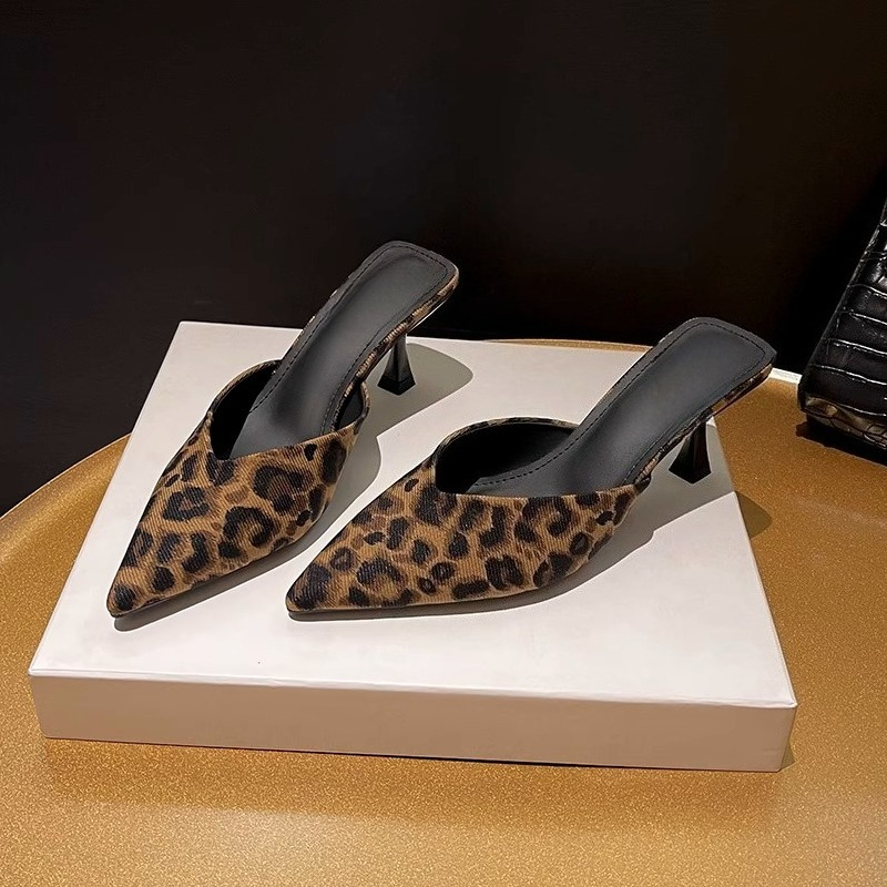 2025 ฤดูใบไม้ผลิใหม่ใหม่เสือดา - Leopard Print Heels บทวิจารณ์และราคา