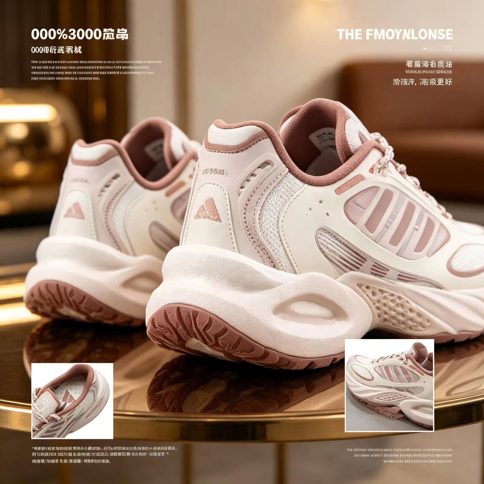 ใหม่อาดิดาสผู้หญิงสีเบจสีชมพูฮ - Women'S Shoes Pink Adidas บทวิจารณ์และราคา
