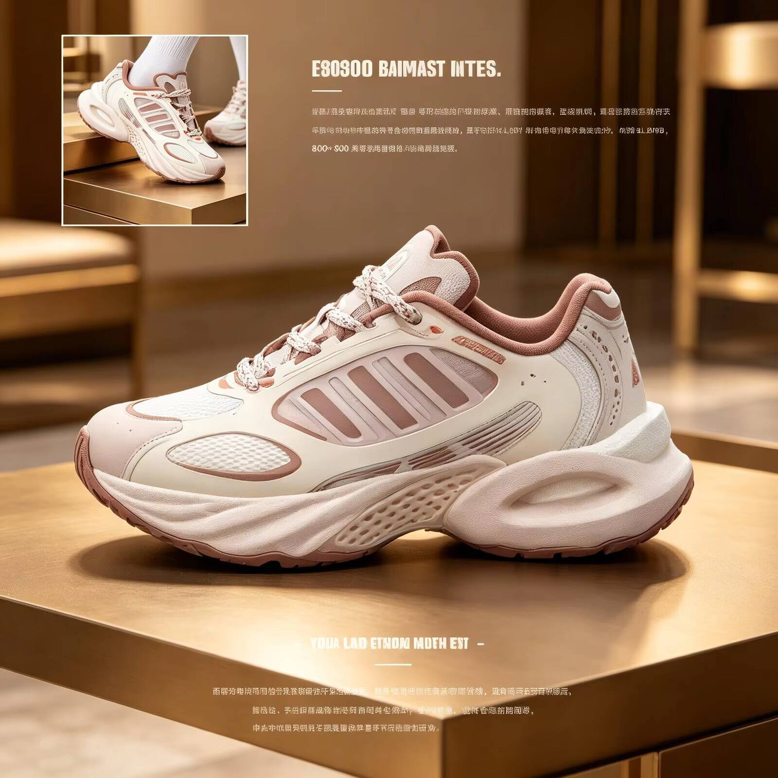 ใหม่อาดิดาสผู้หญิงสีเบจสีชมพูฮ - Women'S Shoes Pink Adidas บทวิจารณ์และราคา