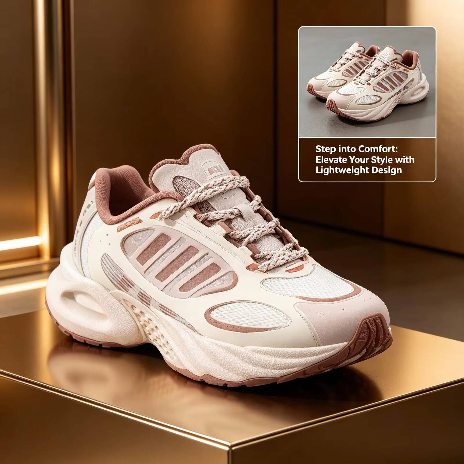 ใหม่อาดิดาสผู้หญิงสีเบจสีชมพูฮ - Women'S Shoes Pink Adidas บทวิจารณ์และราคา