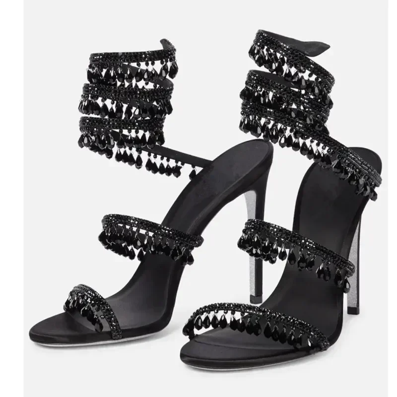 รองเท้าแตะผู้หญิงแบบใหม่ประดับ - Gladiator Sandal Women บทวิจารณ์และราคา